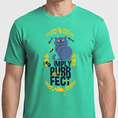 Férfi Imperial póló - Purrfect
