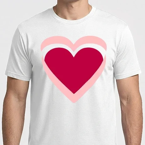 Férfi Imperial póló - Szív - Szerelem, szeretet