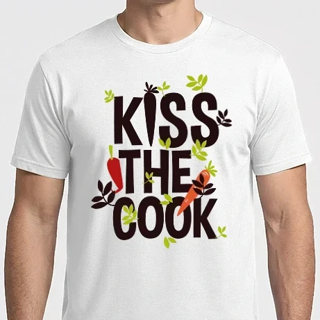 Férfi Imperial póló - Kiss the cook