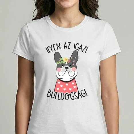 Női Imperial póló - Bulldogság lány