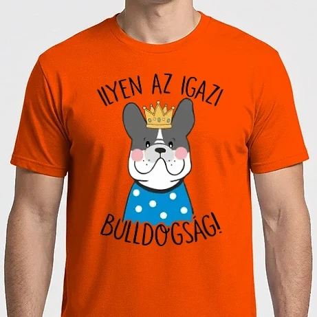 Férfi Imperial póló - Bulldogság királyfi