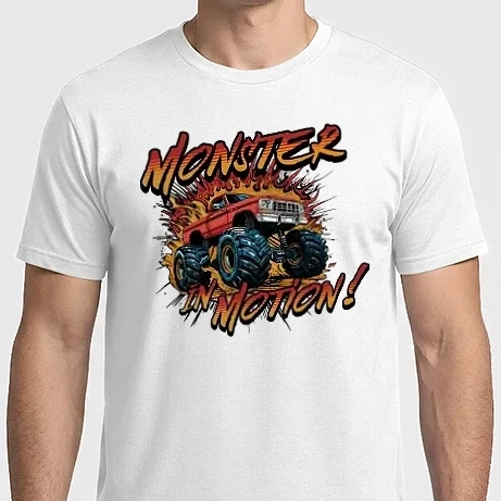 Férfi Imperial póló - Monster in Motion