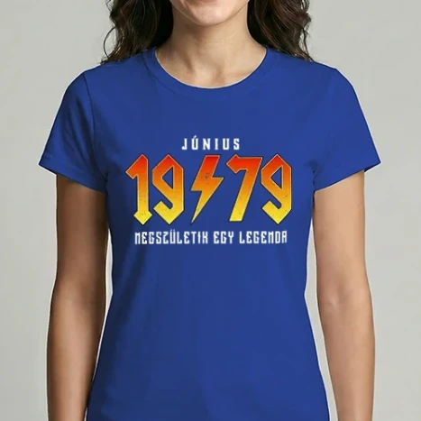 Női Imperial póló - Rock születésnap 1979 Június
