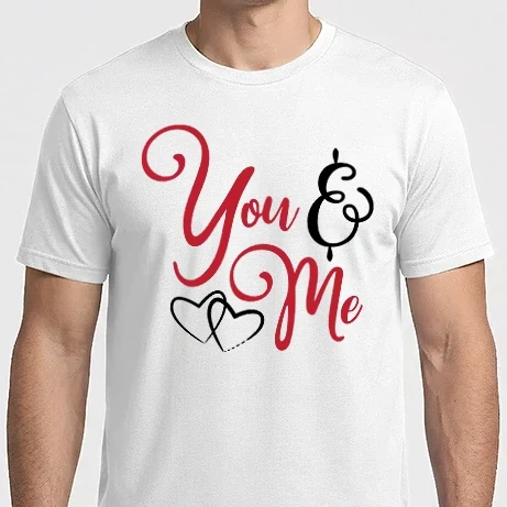 Férfi Imperial póló - You and Me - Te és Én 