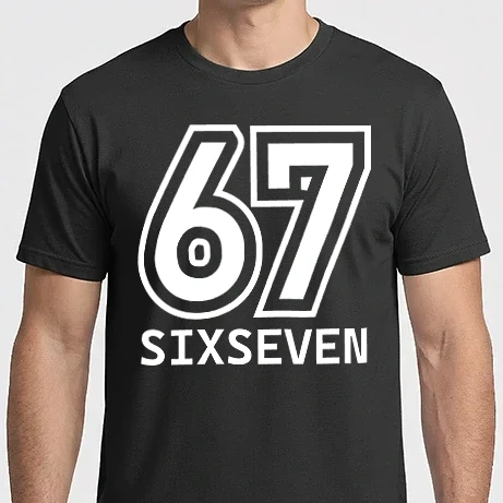 Férfi Imperial póló - 67 - six seven - fehér