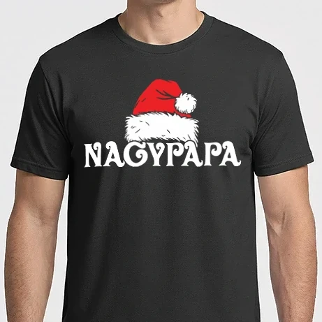 Férfi Imperial póló - Mikulás sapka Nagypapa