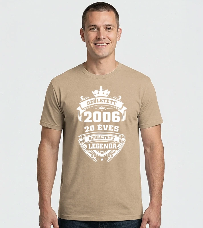 20 éves – Férfi Imperial póló