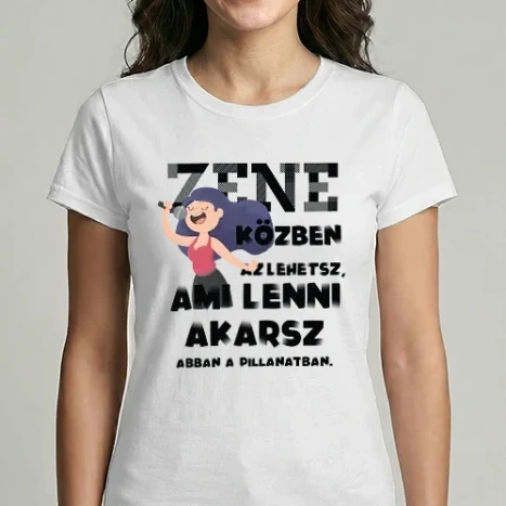 Női Imperial póló - Az lehetsz ami lenni akarsz GITÁROS