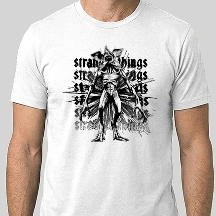 Férfi Alap póló - Stranger Things - Demogorgon