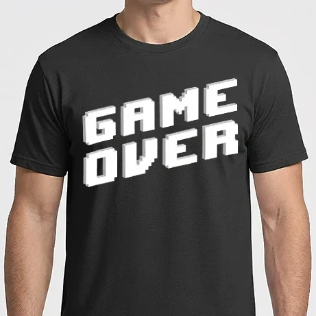 Férfi Imperial póló - Game over