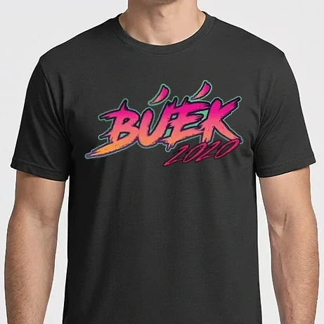Férfi Imperial póló - Neon retro buek 2020