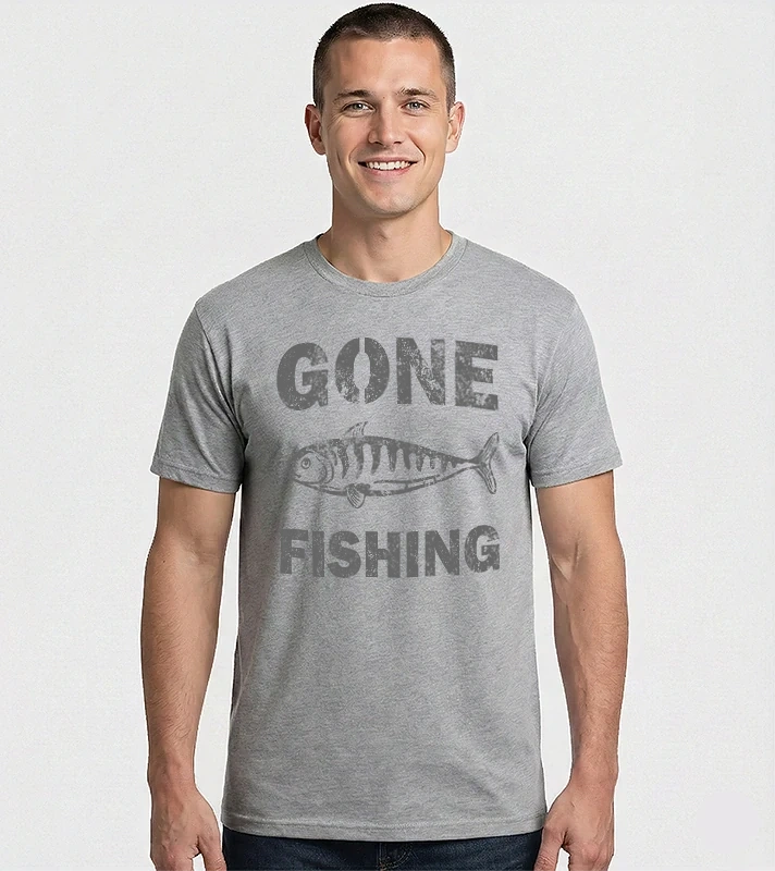 Gone Fishing – Férfi Imperial póló