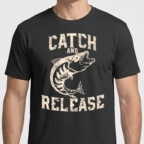 Férfi Imperial póló - Catch and Release