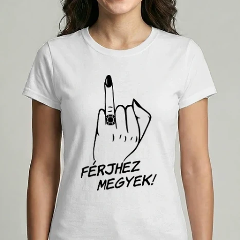 Női Imperial póló - Férjhez megyek