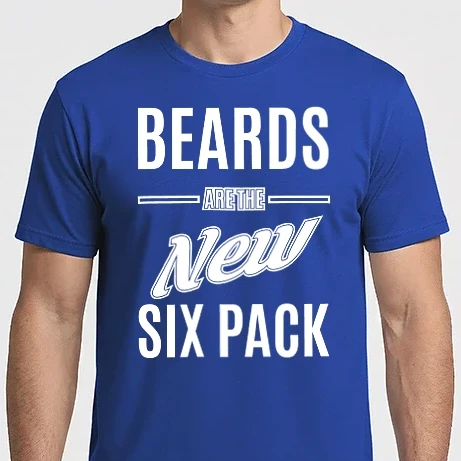 Férfi Imperial póló - Beards are the new six pack