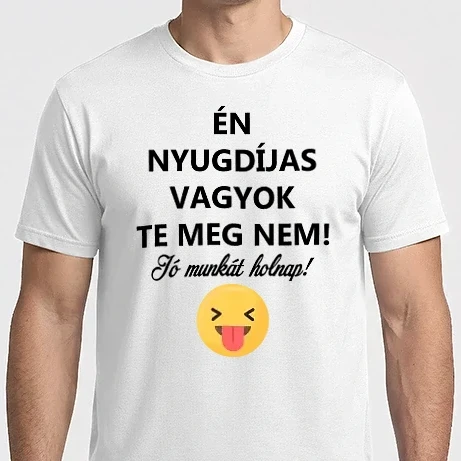 Férfi Imperial póló - Jó munkát holnap