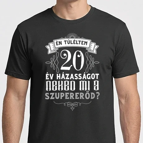Férfi Imperial póló - Évforduló túlélő 20 év