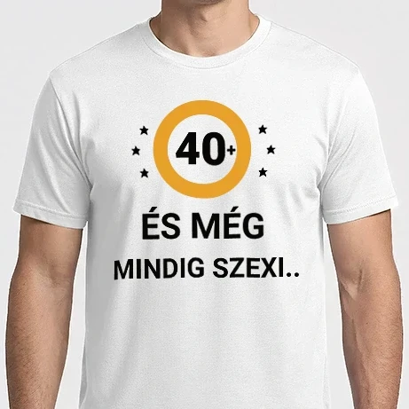 Férfi Imperial póló - 40+ és még mindig szexi