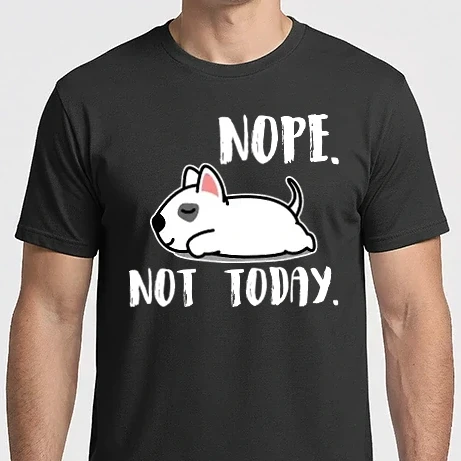 Férfi Imperial póló - Bull Terrier Nope Not Today
