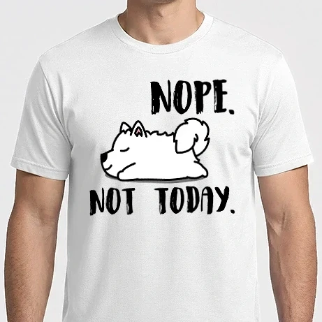 Férfi Imperial póló - Szamojéd nope not today