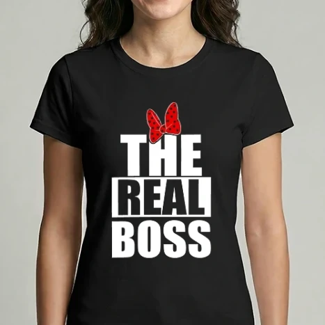 Női Imperial póló - Real boss