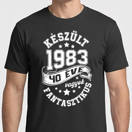 Férfi Imperial póló - Készült 40 éve