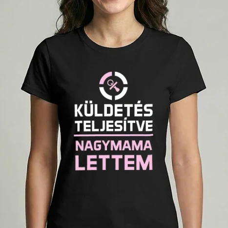 Női Imperial póló - Küldetés teljesítve mama