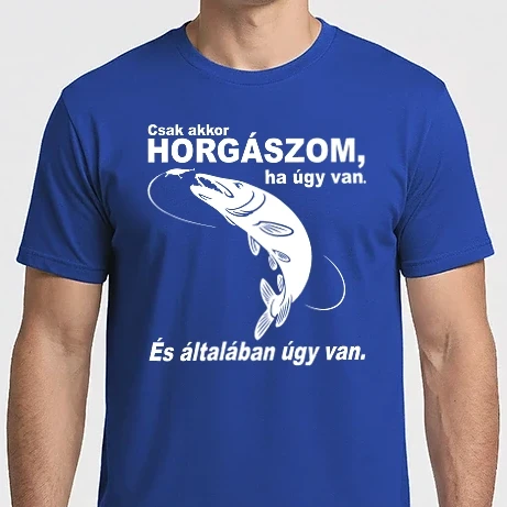 Férfi Imperial póló - Akkor horgászok