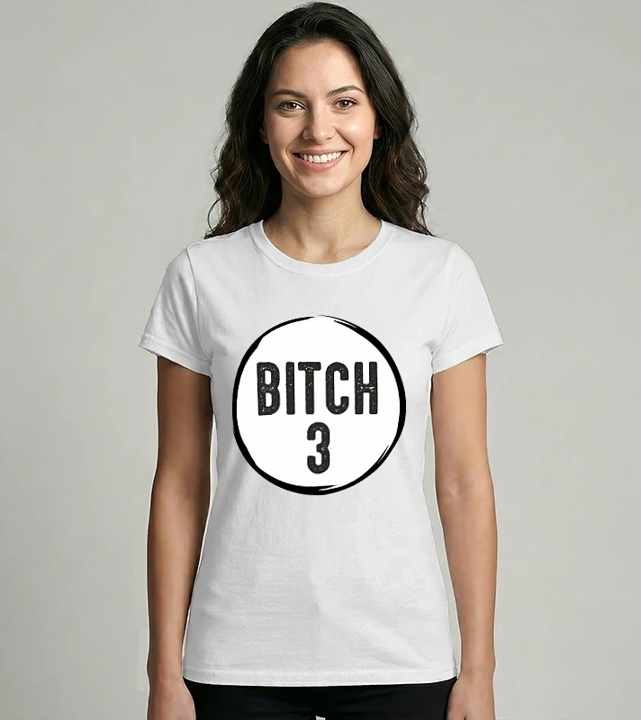 BITCH3 – Női Imperial póló