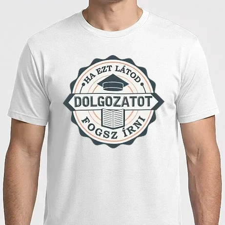 Férfi Imperial póló - Ha ezt látod, dolgozatot fogsz írni