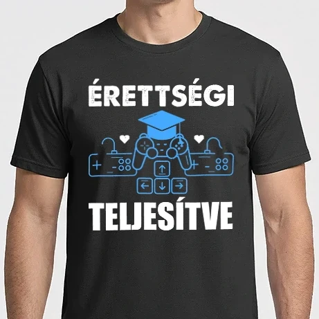 Férfi Imperial póló - Érettségi teljesítve Ballagásra