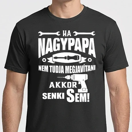 Férfi Imperial póló - Ha nagypapa nem tudja megjavítani akkor senki sem