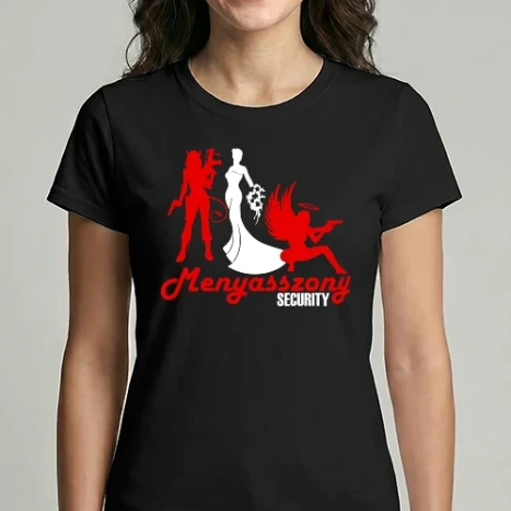 Női Imperial póló - Menyasszony security