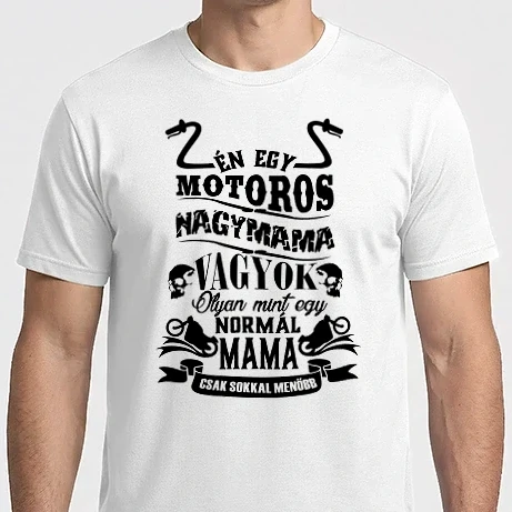 Férfi Imperial póló - Motoros Nagymama