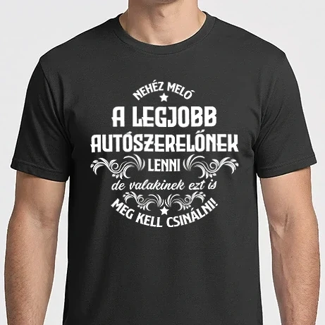 Férfi Imperial póló - Nehéz meló az AUTÓSZERELŐ