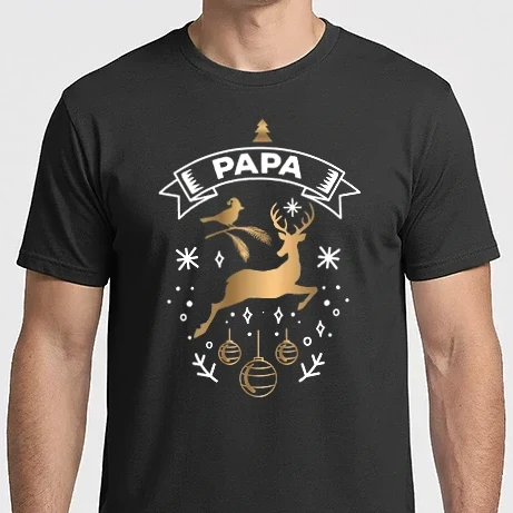 Férfi Imperial póló - Szarvasos papa