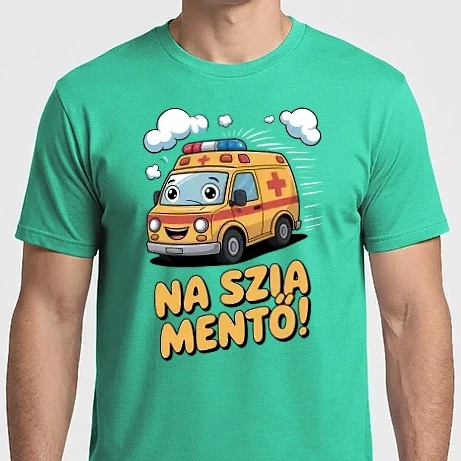Férfi Imperial póló - Na Szia Mentő