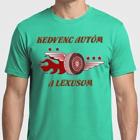 Férfi Imperial póló - Kedvenc autóm a lexusom