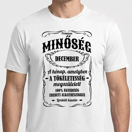 Férfi Imperial póló - Prémium Minőség December