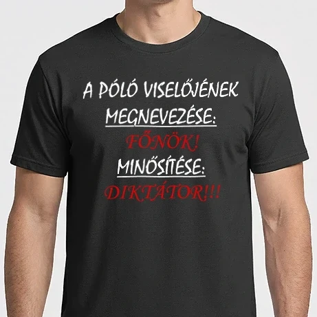 Férfi Imperial póló - Főnöknek