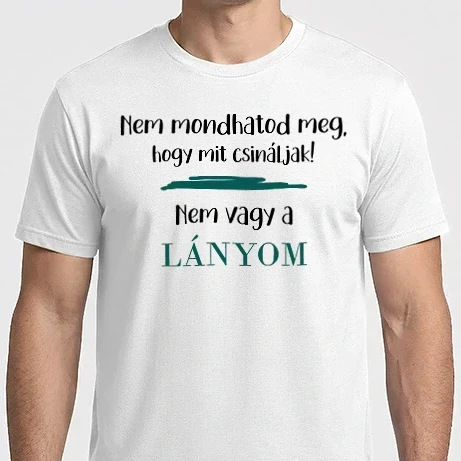 Férfi Imperial póló - Nem mondhatod meg, mit csináljak