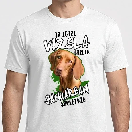 Férfi Imperial póló - Vizsla Januárban