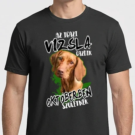 Férfi Imperial póló - Vizsla október
