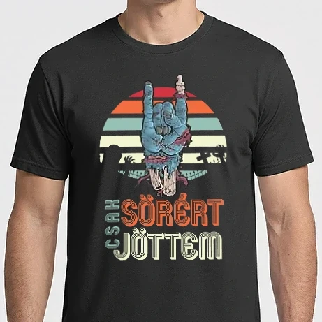 Férfi Imperial póló - Csak sörért jöttem