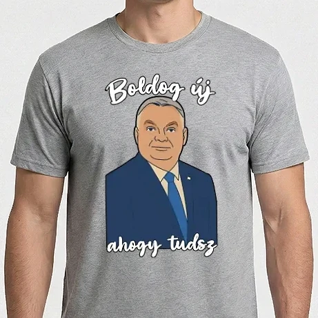 Férfi Imperial póló - Boldog új ahogy tudsz!