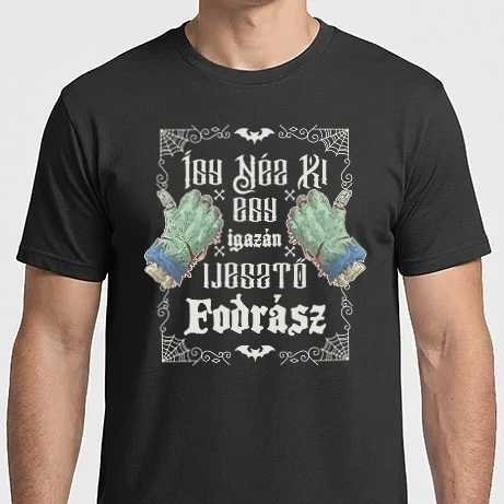 Férfi Imperial póló - Így néz ki egy igazán ijesztő FODRÁSZ