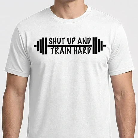 Férfi Imperial póló - SHUT UP AND TRAIN HARD