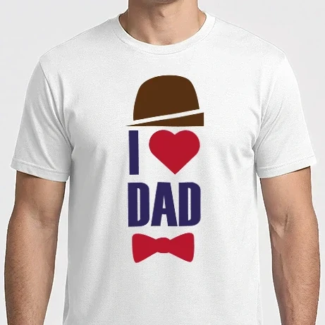 Férfi Imperial póló - Szeretem apát