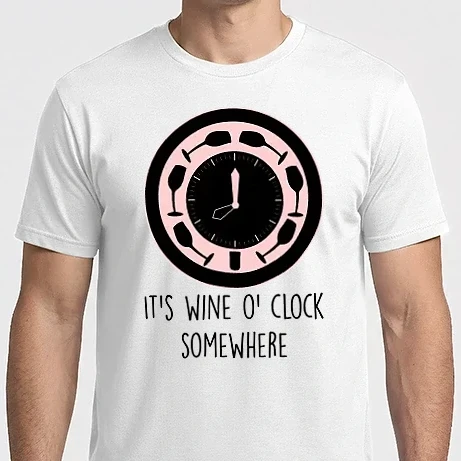 Férfi Imperial póló - Wine o clock