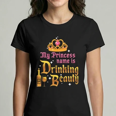 Női Imperial póló - Drinking beauty